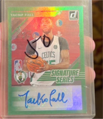 2023 Donruss Signature Series #SSS-TF Tacko Fall — front