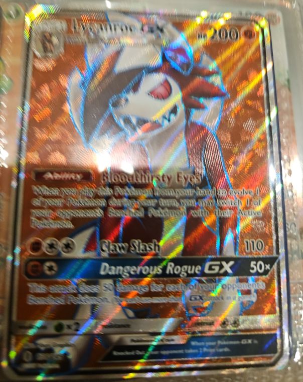 2017 Pokemon Guardians Rising #138 Lycanroc GX — front