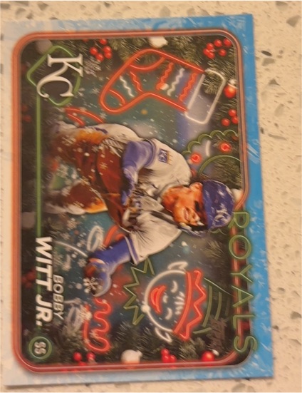 2024 Topps Holiday #H111 Bobby Witt Jr. — front