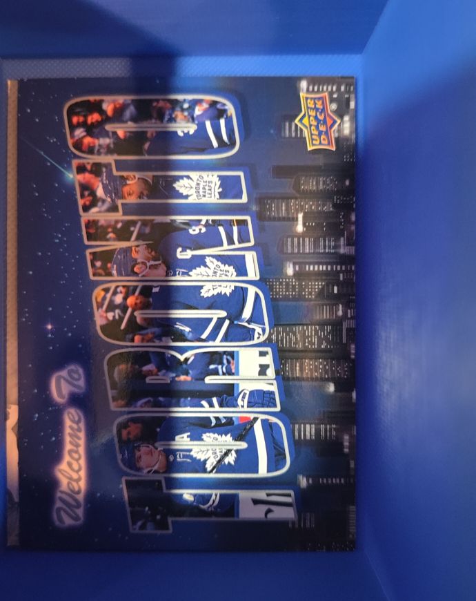 2022-23 Upper Deck Series 2 #WT-28 Welcome To Toronto Maple Leafs — front