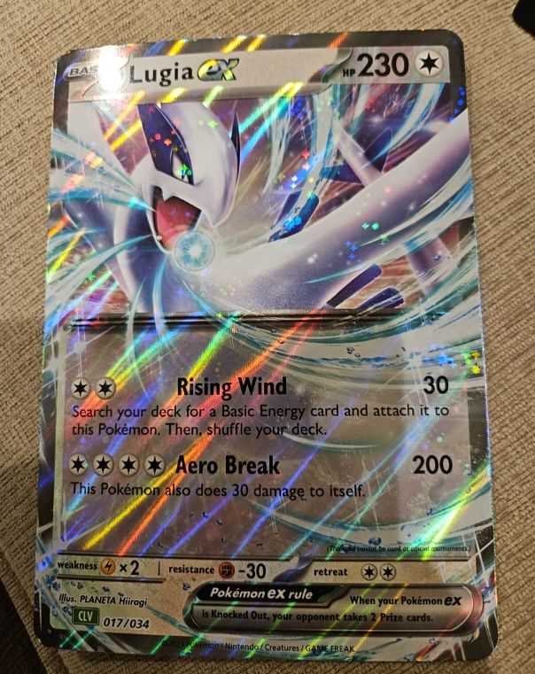 2023 Pokémon #017 Lugia ex — front