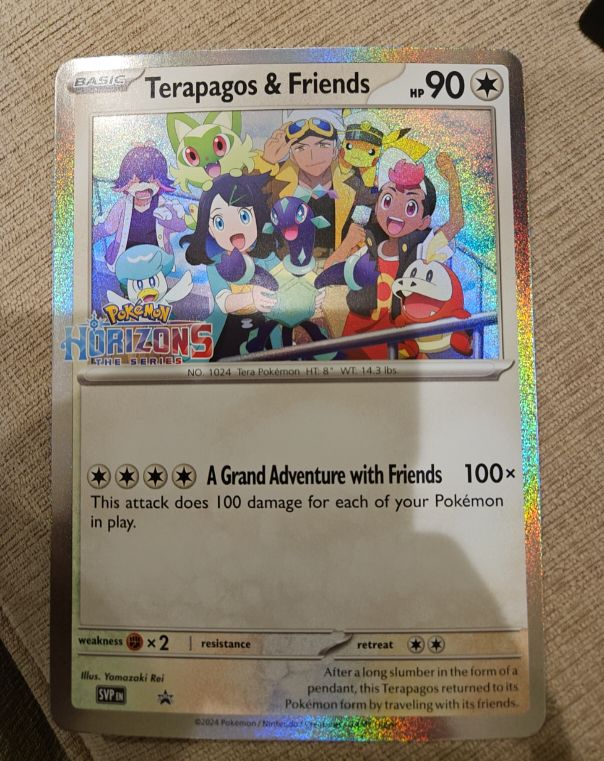 2024 Pokémon SVP #Terapagos & Friends — front
