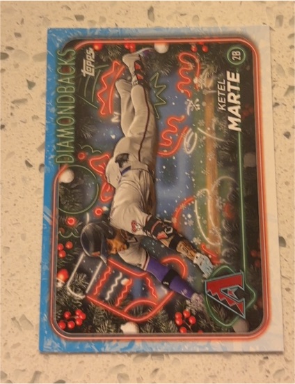 2024 Topps Holiday #H87 Ketel Marte — front