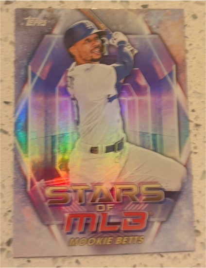 2023 Topps Stars of MLB #SMLB-9 Mookie Betts — front