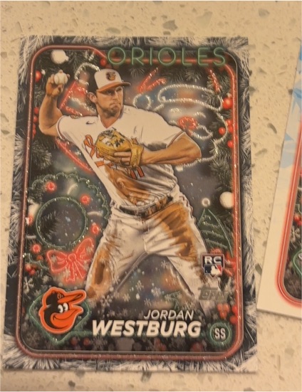 2024 Topps Holiday #H29 Jordan Westburg — front