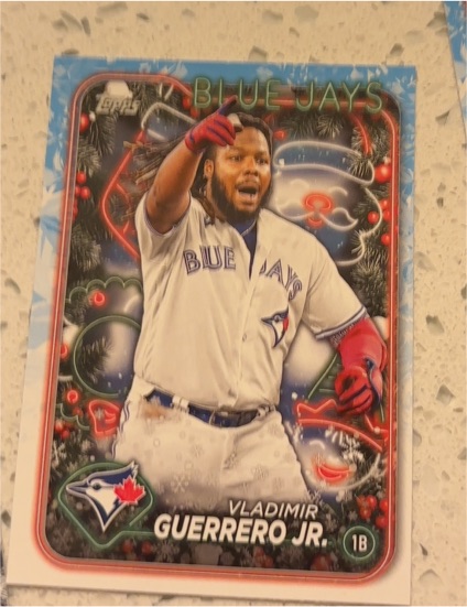 2024 Topps Holiday #H133 Vladimir Guerrero Jr. — front