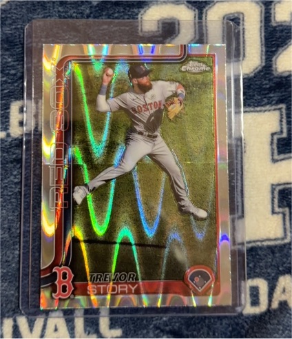 2025 Topps Chrome #232 Trevor Story — front