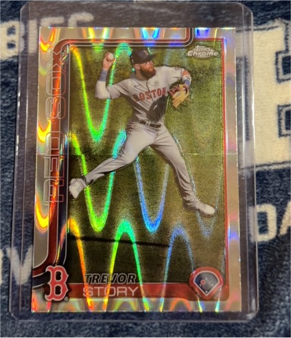 2025 Topps Chrome #232 Trevor Story — front