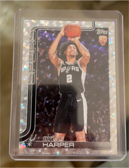 2025-26 Topps #202 Dylan Harper — front