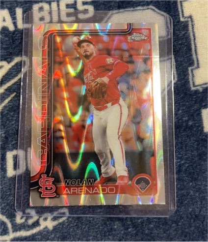 2025 Topps Chrome #14 Nolan Arenado — front