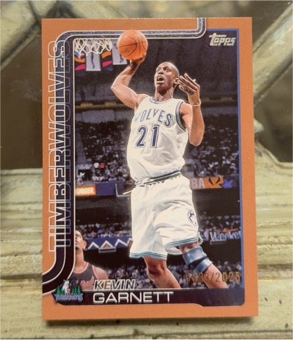 2025 Topps #254 Kevin Garnett — front