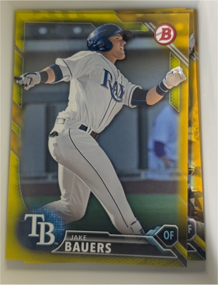 2016 Bowman #BP131 Jake Bauers — front