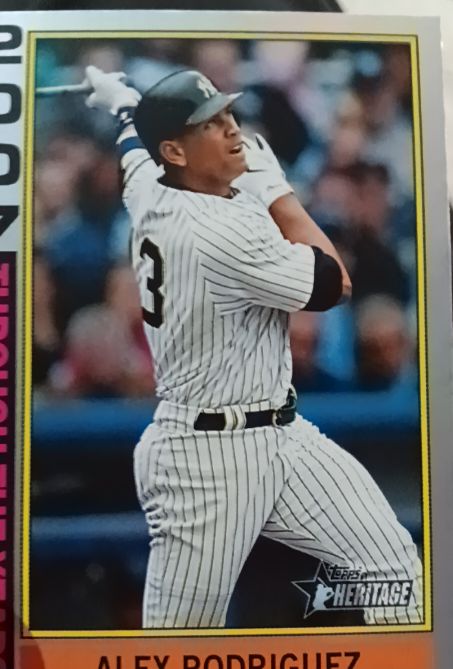 2007 Topps Heritage #2007 Alex Rodriguez — front