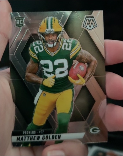 2025 Panini Mosaic #323 Matthew Golden — front