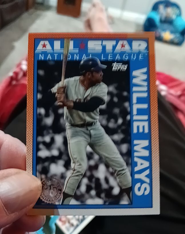 2025 Topps Series 2 #90AS-30 Willie Mays — front