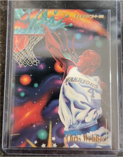1994-95 Fleer Pro-Visions #5 Chris Webber — front