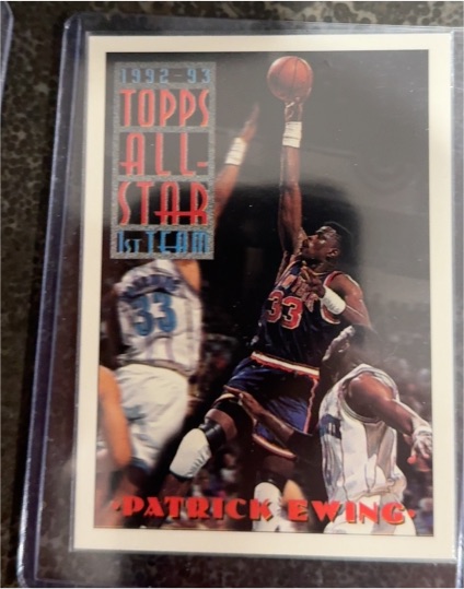 1992-93 Topps All-Star #100 Patrick Ewing — front