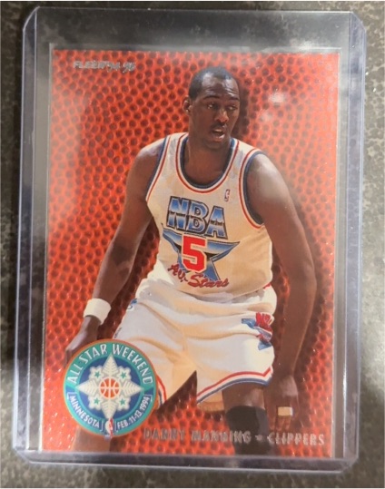 1994-95 Fleer #19 Danny Manning All-Star Weekend — front