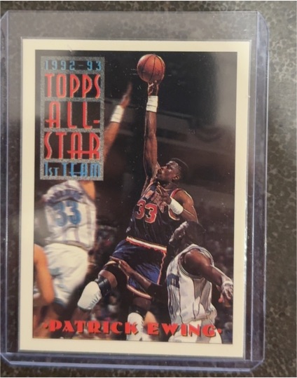 1993-94 Topps #100 Patrick Ewing — front