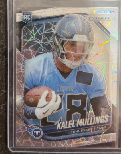 2025 Panini Prizm Football #385 Kalel Mullings — front