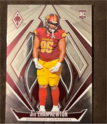 2024 Panini Phoenix #202 Jer'Zhan Newton — front