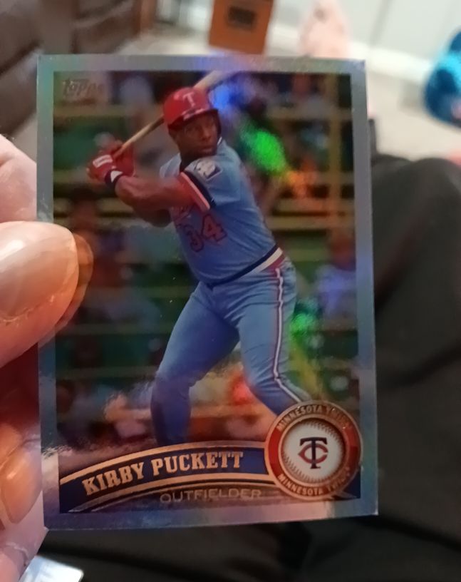 1987 Topps #34 Kirby Puckett — front