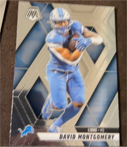 2025 Panini Mosaic #228 David Montgomery — front