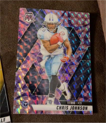 2025 Panini Mosaic #224 Chris Johnson — front