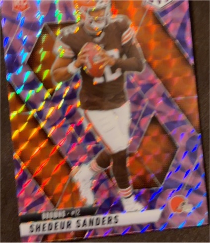 2025 Panini Mosaic #302 Shedeur Sanders — front
