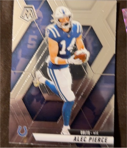 2025 Panini Mosaic #76 Alec Pierce — front