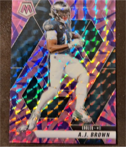 2025 Panini Mosaic #31 A.J. Brown — front