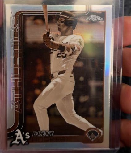 2025 Topps Chrome #54 Brent Rooker — front