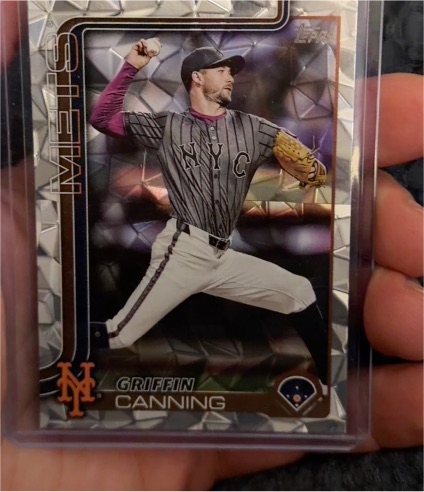 2025 Topps Update #US40 Griffin Canning — front