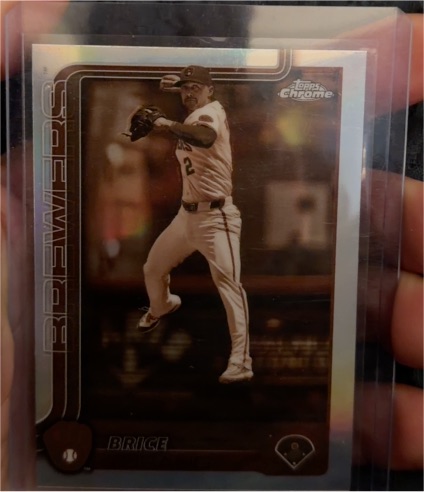 2025 Topps Chrome #109 Brice Turang — front