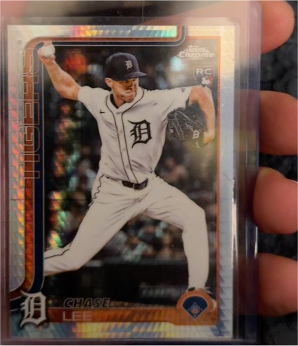 2025 Topps Chrome Update #USC43 Chase Lee — front