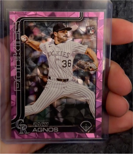 2025 Topps Update Series #US31 Zach Agnos — front