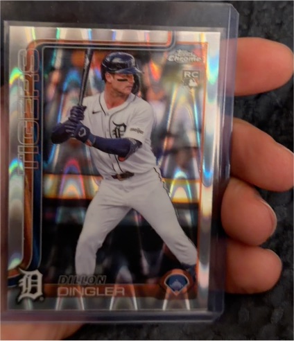 2025 Topps Chrome #274 Dillon Dingler — front