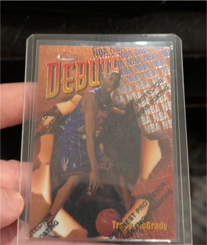 1997-98 Topps Finest #107 Tracy McGrady — front