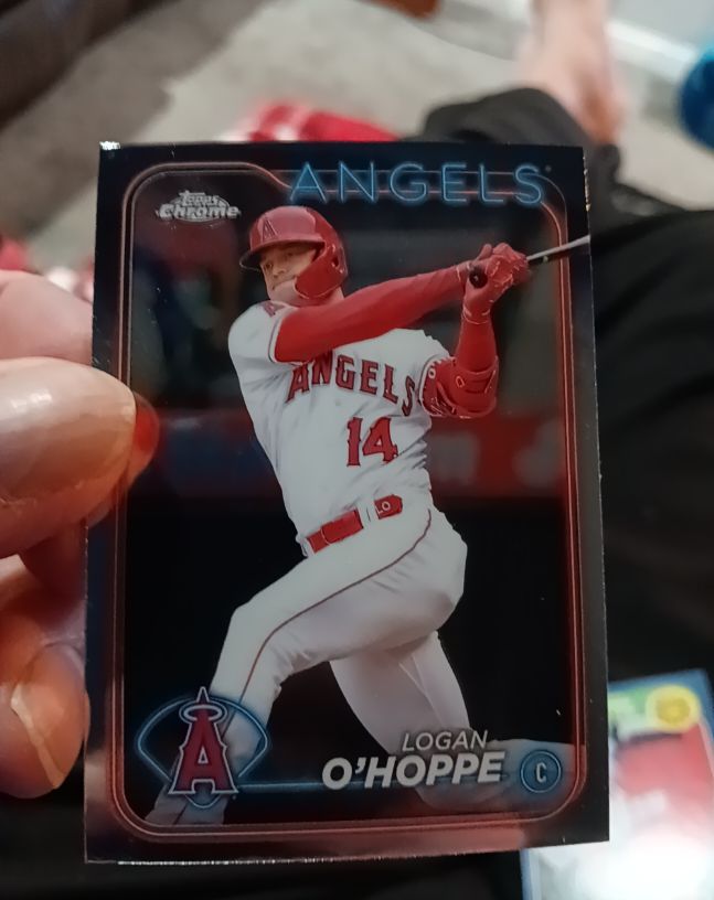 2024 Topps Chrome #199 Logan O'Hoppe — front
