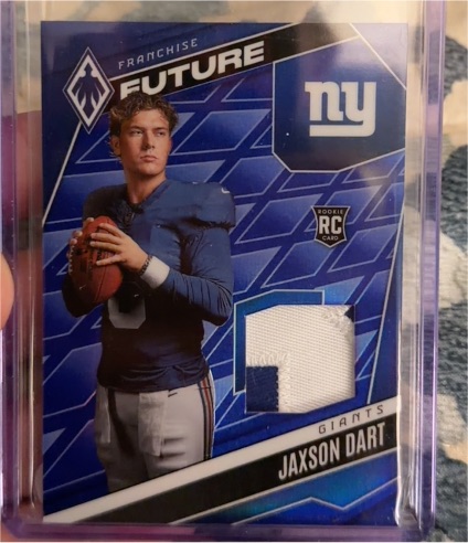 2025 Panini Phoenix Franchise Future #FFM-JDT Jaxson Dart — front
