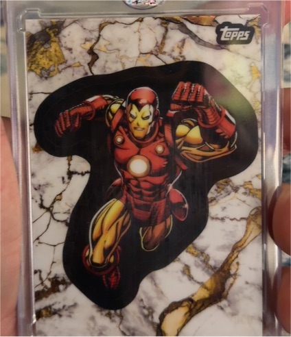 2025 Topps Comic Book Heroes #122 Iron Man — front