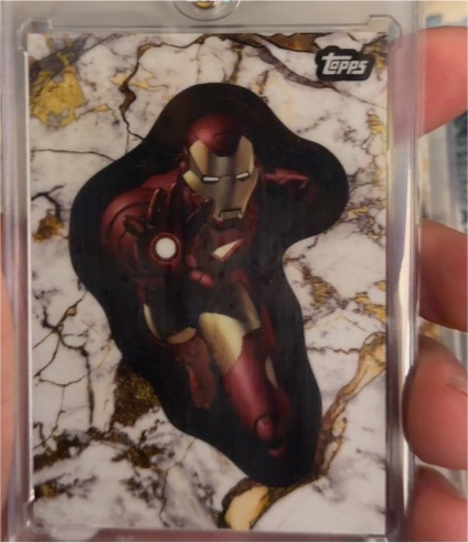 2025 Topps Marvel Comic Book Heroes 1975 Golden Anniversary #75 Iron Man — front
