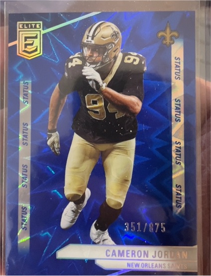 2024 Donruss Elite #65 Cameron Jordan Status Explosion — front