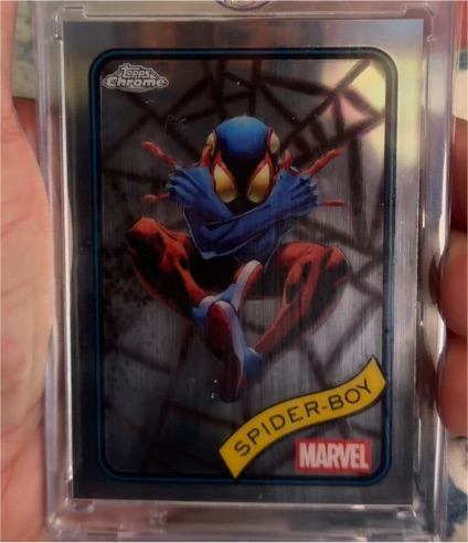 2025 Topps Chrome Marvel #57 Spider-Boy — front