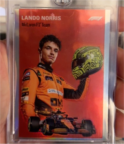 2024 Topps Chrome Formula 1 #1954-7 Lando Norris — front
