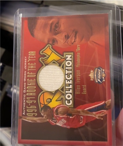 2001-02 Fleer Focus ROY Collection #ROY Allen Iverson — front