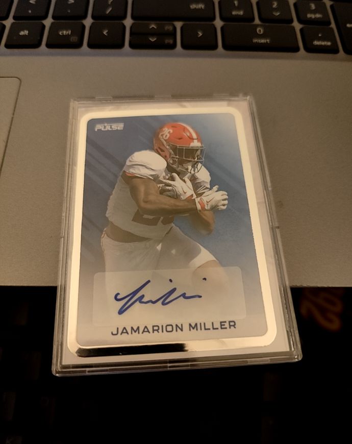 2024 Pulse Football Jamarion Miller Autograph Alabama Crimson Tide — front
