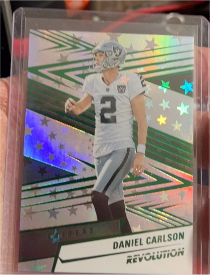 2025 Panini Revolution #102 Daniel Carlson — front