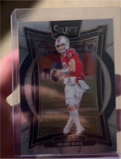 2024 Panini Select #27 Drake Maye — front