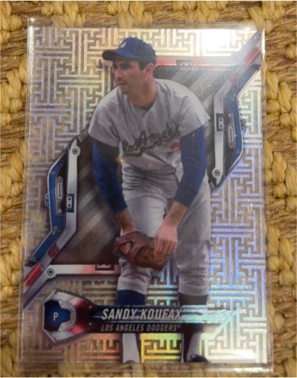 2018 Topps High Tek #HT-SK Sandy Koufax — front